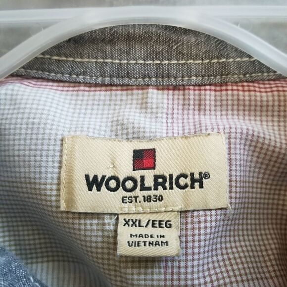 WOOLRICH SHORT SLEEVE SHIRT. SIZE XXL. VERY NICE! - Picture 14 of 15